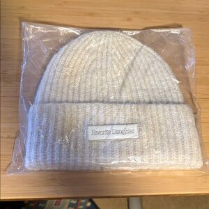 NWT Favorite Daughter Ivory Hat